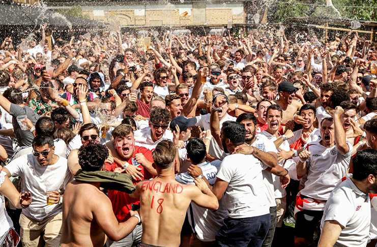 England World Cup revellers warned by police after weekend's "shocking behaviour"(ESPN)