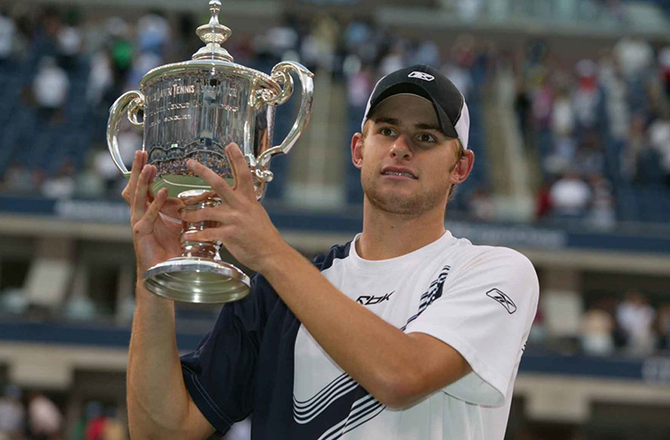 FLASHBACK: Andy Roddick, US Open 2003 men's singles champion.