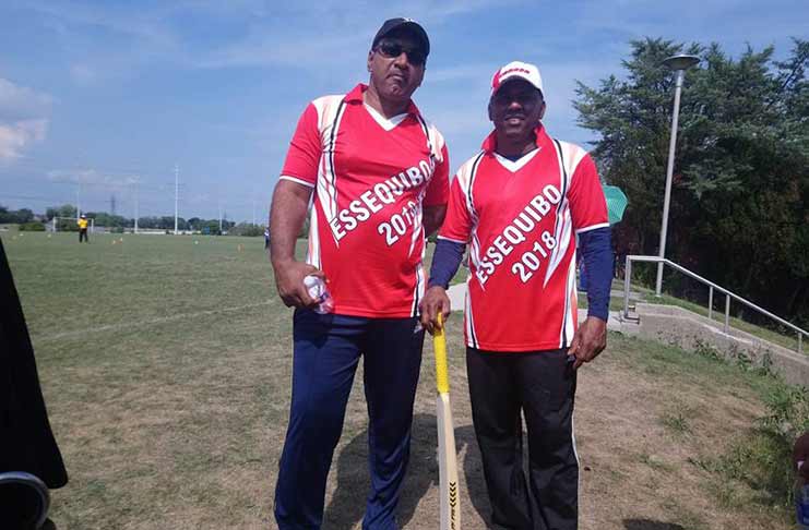 Jaimini Singh (right) and Latchmikhant Narine, Ravens’ best duo, share a moment together.