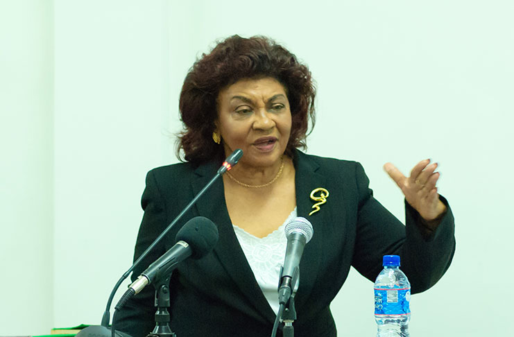 Legal Advisor to the Guyana Police Force, Justice (Ret’d) Claudette Singh