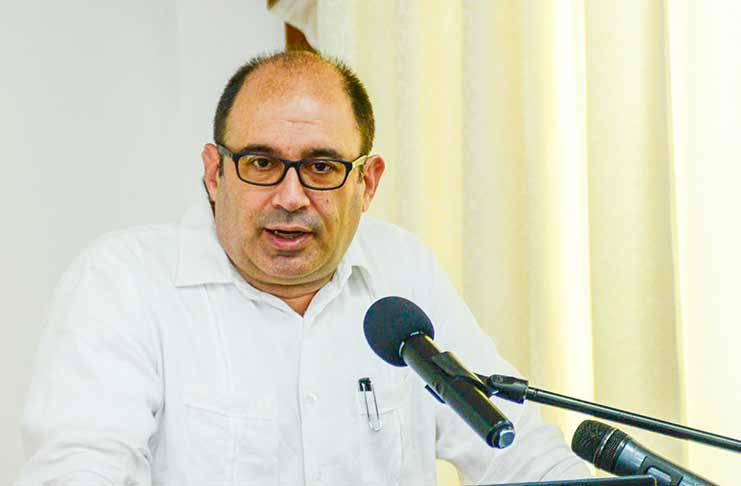 Expert in spectrum management and broadcasting, Dr Andres Navarro Cadavid