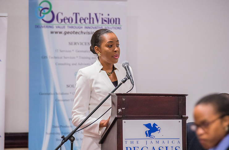 Valerie Grant, owner of GeoTechVision Guyana (Photo courtesy Facebook)