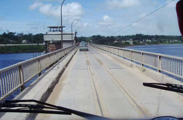The current one-lane Mackenzie-Wismar Bridge