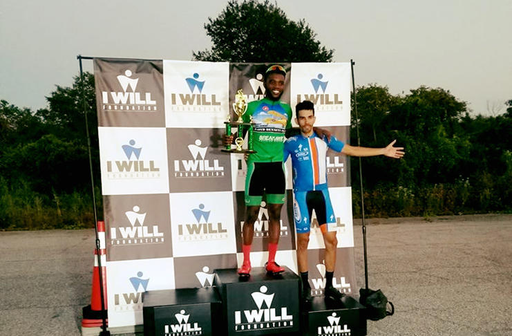 Hamzah Eastman is second on the points table of the ‘I will Foundation’ Tuesday Night Series in New York, USA.