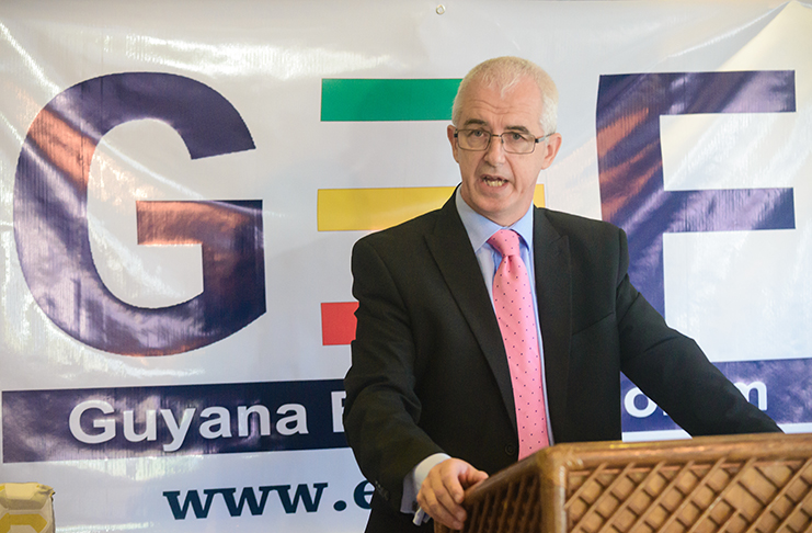 Deputy High Commissioner of Canada to Guyana, Ray Davidson (Delano Williams photo)