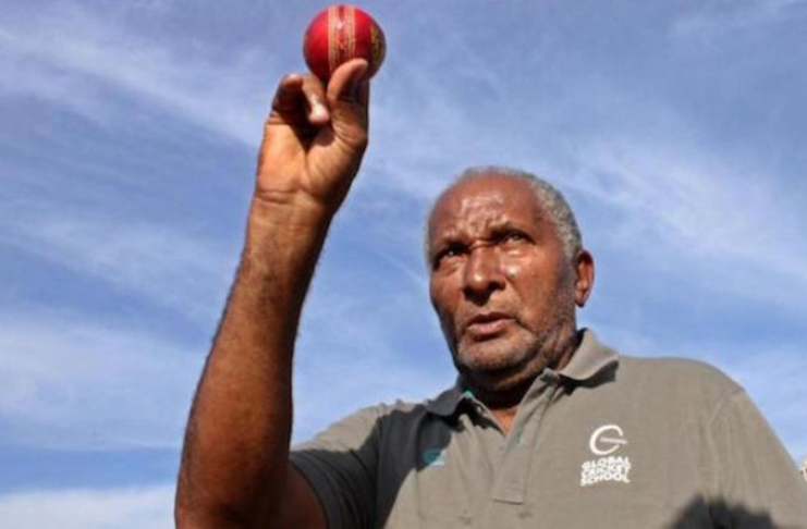 Fast bowling legend Sir Andy Roberts