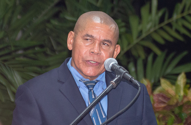 Minister of Social Cohesion Dr. George Norton (Delano Williams photo)