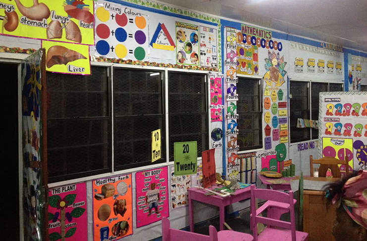 Jenaicia Halley-Holder’s well-put-together classroom