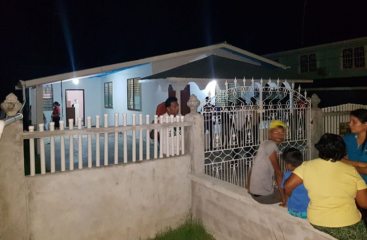 The house where the incident occurred