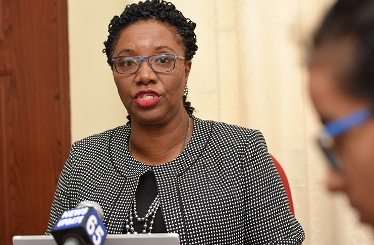 Credit Info’s CEO Judy Semple-Joseph (Samuel Maughn photo)