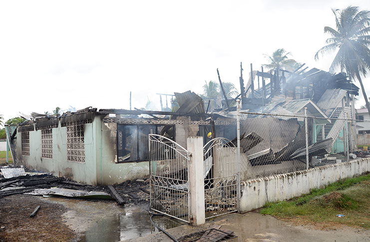 The aftermath of the fire (Delano Williams Photo)