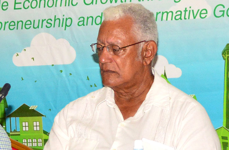 Minister of Agriculture, Noel Holder