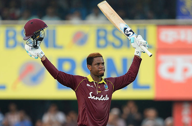 West Indies were struggling at 86 for 3 and this was the time when Shimron Hetmyer came to the crease and started playing fearless cricket. He smashed 106 off just 78 balls to take Windies total to 322 for 8 at the end of 50 overs. AFP
