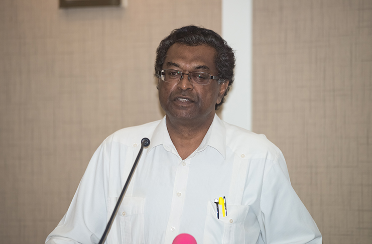 Public Security Minister Khemraj Ramjattan