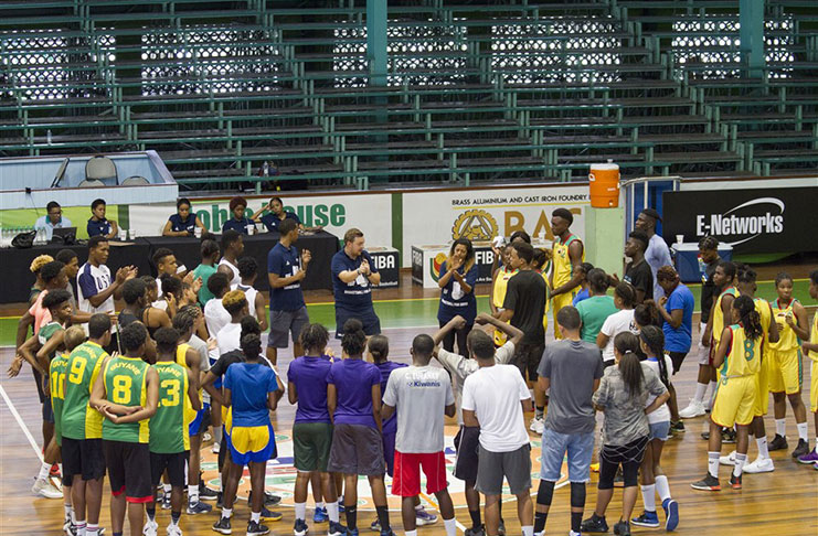 Players interacting during one of the workshops