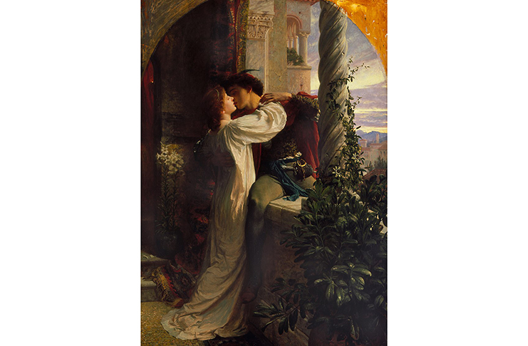 “Romeo and Juliet by Sir Frank Dicksee, Image Source: Wikipedia”