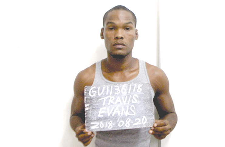 Recaptured: Murder accused Travis Evans