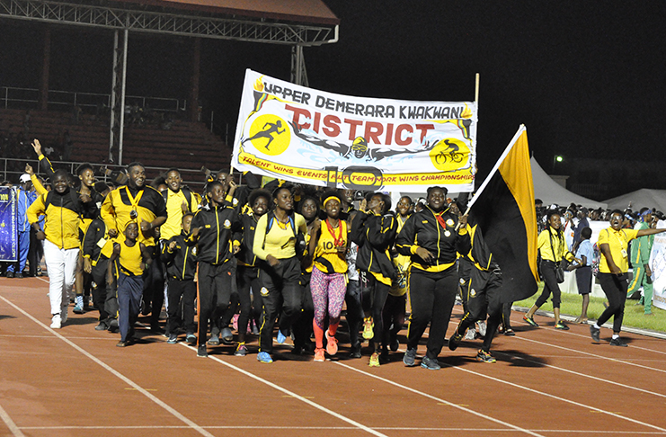 THREE PEAT! We are the champions! District 10 (Upper Demerara/Kwakwani) retain their title for the third successive year.