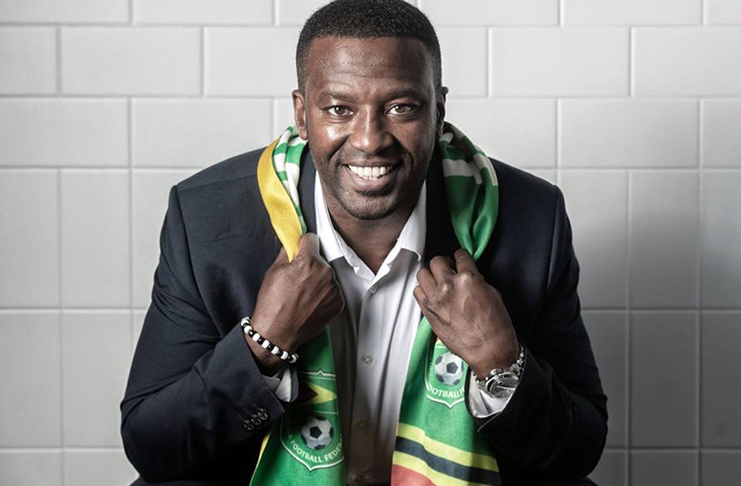 Guyana’s head coach Michael Johnson