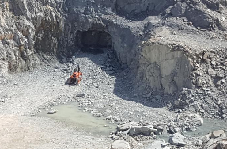 Work being done on the first underground mine in Guyana 