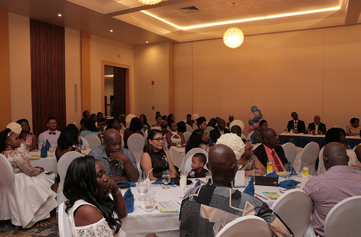 A section of the audience at the award ceremony