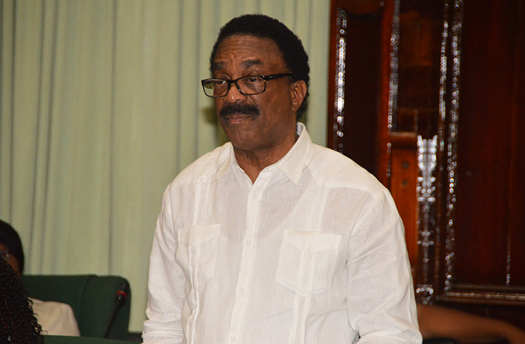 Attorney General and Legal Affairs Minister Basil Williams (Adrian Narine photo)