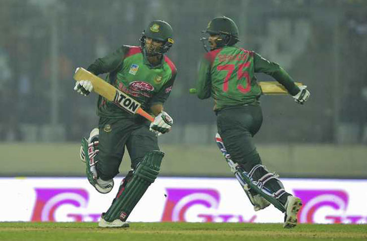 After a brief collapse, Shakib Al Hasan and Mahmudullah powered Bangladesh to their highest T20I score with an unbeaten 91-stand off 42 balls