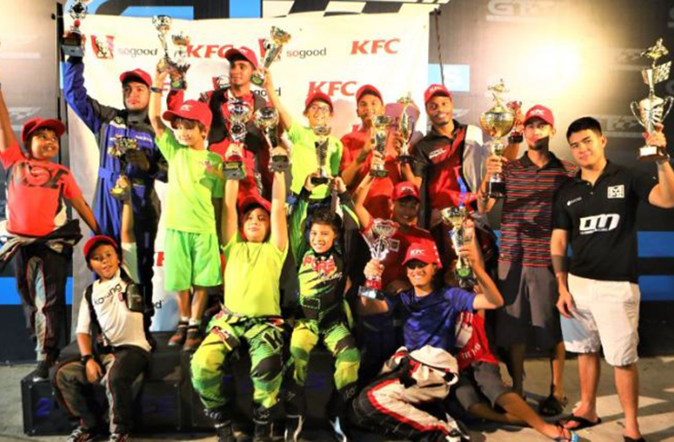 The winners of the KFC Mega Cup