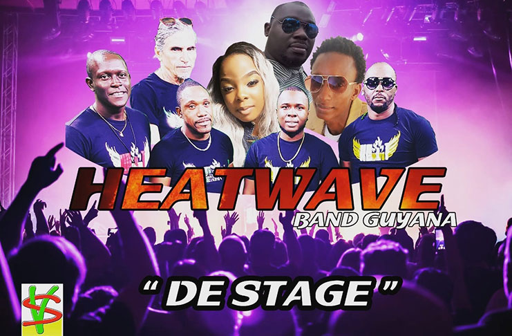 The cover of Heatwave Band’s first release ‘De Stage’
