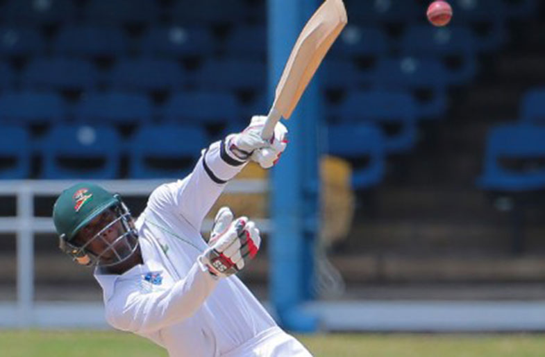 Keemo Paul blasted  an unbeaten 66 with 1o fours and three sixes.