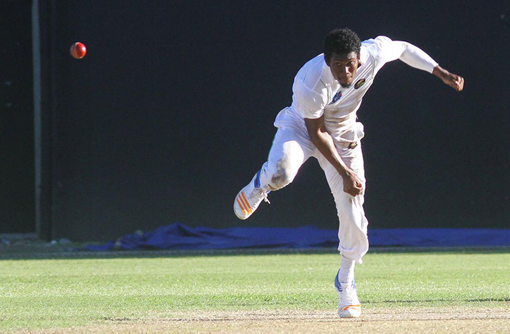 Keemo Paul bowled a superb spell to leave the Windward Islands Volcanoes facing an uphill task. (File photo)