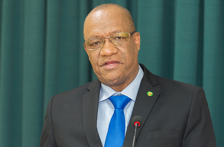 Minister of State, Joseph Harmon