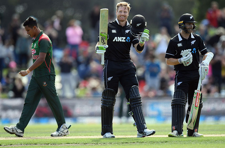 Martin Guptill is the star of the show, as Black Caps claim series-clinching victory in style. (AAP photo)