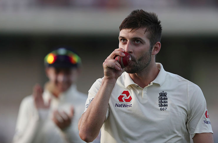 Mark Wood walks off with the match ball after his five-wicket haul, West Indies v England, 3rd Test, St Lucia, 2nd day, February 10, 2019