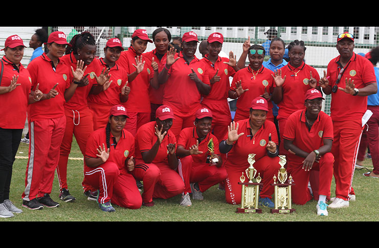 Berbice’s reign in female Inter-County cricket reached a new height with the double titles.