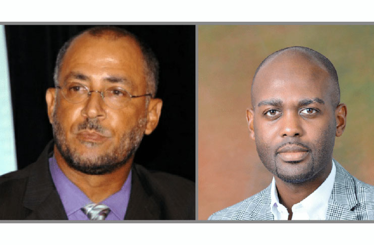 New CWI President Ricky Skerritt (left) and new Vice-President Dr. Kishore Shallow
 David Cameron was first elected CWI President in 2013