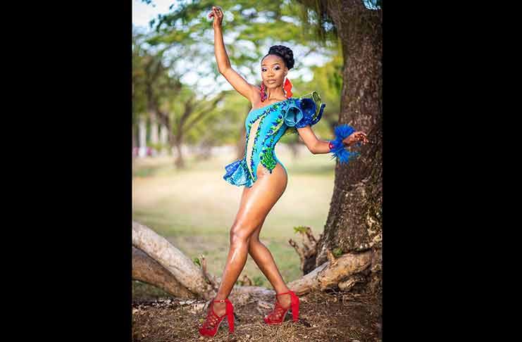 Guyana’s 2019 representative at the Miss Black San International Pageant, Nichola Munroe