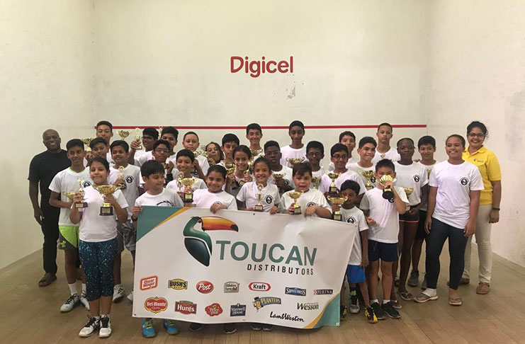 The winners of the recently concluded Toucan Distributors Junior Skill Level Tournament