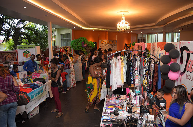 A section of the Women in Business Expo