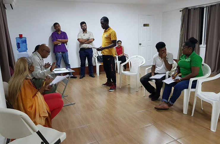 The one-of-a-kind Guyanese play is to feature a mixed cast of almost a dozen characters.