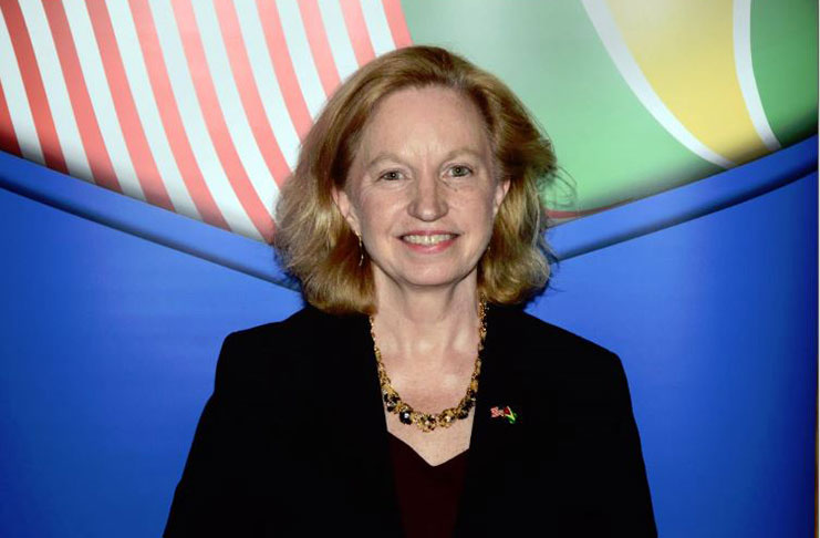 U.S Ambassador Sarah Ann-Lynch (Photo by Adrian Narine )