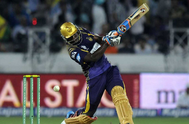 Andre Russell’s unbeaten 50 for KKR was in vain.