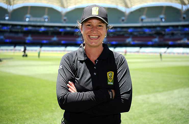 Claire Polosak to become the first woman to officiate a men's one-day international.