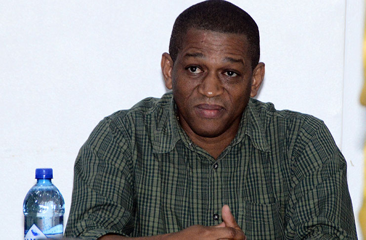 Head of the Department of Energy, Dr. Mark Bynoe
