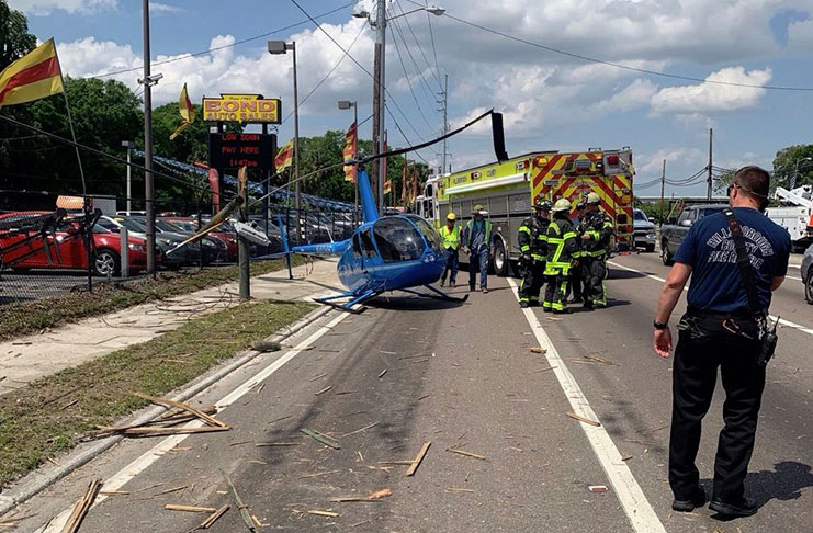 The scene of the accident (Florida Highway Patrol photo)