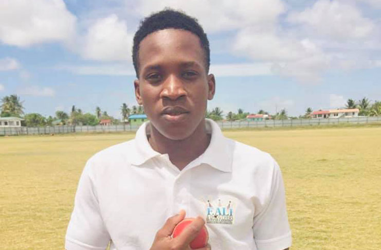 Tucber Park’s off-spinner Kwesi Mickle took six wickets for seven runs