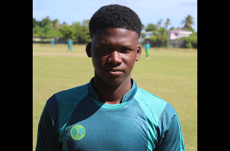 Ashmead Nedd will lead the Demerara U-19s against Essequibo today at the GCC ground.