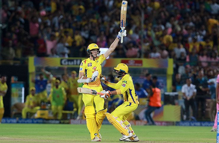 CSK registered their sixth win of VIVO IPL 2019 after they defeated the RR for 4 wickets.