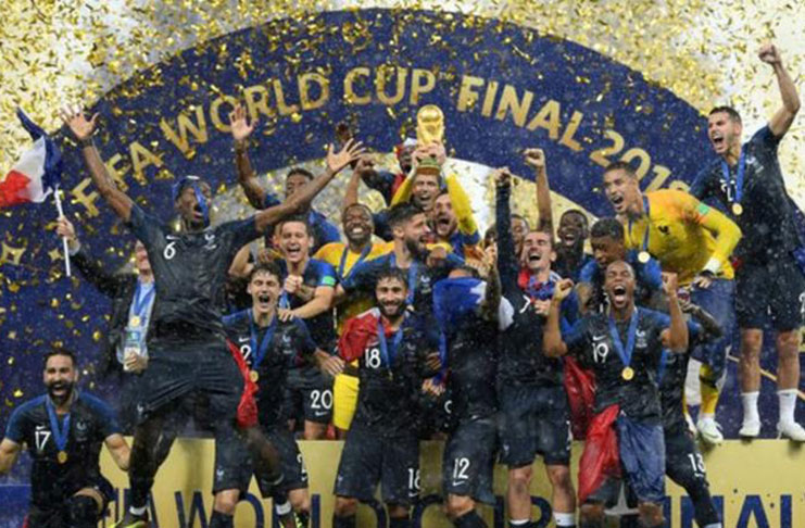 France won the 2018 World Cup in Russia.