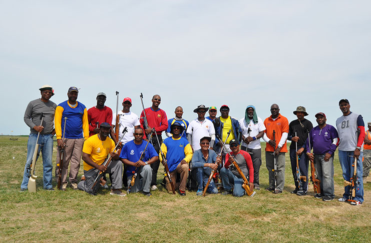 Flashback! West Indies competitors in the World Long Range Fullbore Championships in Ohio, USA, August 2015